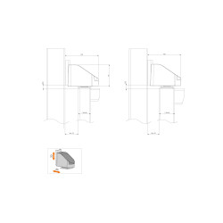 LOCINOX® BEARING HINGE bezúdržbový ložiskový osový záves, otvárateľný 90°, nastaviteľný 2D, kryt z nerezovej ocele LOCINOX® BEARING HINGE bezúdržbový ložiskový osový záves, otvárateľný 90°, nastaviteľný 2D, kryt z nerezovej ocele